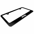 Ipick Image Made For Jeep Black Metal License Plate Frame