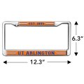 Texas At Arlington School Logo Full Size Standard License Plate Metal Frame