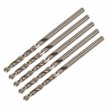 Straight Shank Twist Drill Bits 2 8mm High Speed Steel 65 With 2 5 Pcs For Stainless Alloy Metal Plastic Wood 