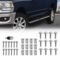 G-plus Tubular Side Step Hardware Kit Compatible With 2013-2019 Dodge Ram 1500 2500 3500 Fit 2014-2019 4500 5500 68193128ab
