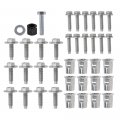 G-plus Tubular Side Step Hardware Kit Compatible With 2013-2019 Dodge Ram 1500 2500 3500 Fit 2014-2019 4500 5500 68193128ab