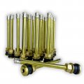 Haltec Fifty Tr573a 4 3 8 Inch Straight Truck And Bus Tire Brass Valve Stems For 22 24 Wheels With 0 625 5 Holes Tv-573a 