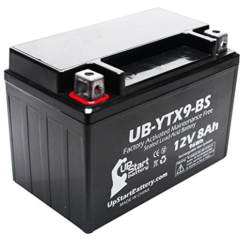 2012 E-ton Matrix R4-150 150cc Factory Activated Maintenance Free Scooter Battery 12v 8ah Ub-ytx9-bs
