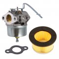 Hifrom Carburetor Carb With Gasket Replacement For Tecumseh 631918 Hs40 4hp Hs50 5hp Engine Air Filter 30727 30604 