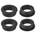 4pcs Rubber Grommets 1-3 4 45mm Drill Hole 8 35mm Id Top Hat Grommet Black Silicone Plug Gasket For Wiring Automotive 