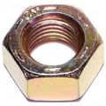 Grade 8 Fine Hex Nuts 7 16-20 In Yellow Zinc Alloy Steel Pack Of 10 