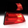Right Tail Light Assembly For 2004 2005 2006 2007 2008 Honda Acura Tl Chrome Housing Red Lens Passenger Side Replacement 