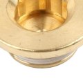 Threaded Plug For Buick Rainier 2004 2006 Brass Natural Fine Thread Alx Pau Ac 12561663 Cla4