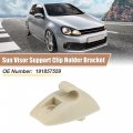 Uxcell Sun Visor Support Clip Retainer For Volkswagen Rabbit 1979-1984 No 191857559 Holder Bracket Hanger Plastic Beige Anti