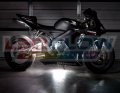 Ledglow 8pc Advanced White Led Motorcycle Accent Neon Underglow Lighting Kit 4 Patterns Brightness Levels 6 Flexible Light