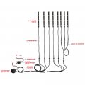 Ledglow 8pc Advanced White Led Motorcycle Accent Neon Underglow Lighting Kit 4 Patterns Brightness Levels 6 Flexible Light