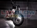 Ledglow 8pc Advanced White Led Motorcycle Accent Neon Underglow Lighting Kit 4 Patterns Brightness Levels 6 Flexible Light