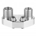 Ac Compressor Adapter Fitting A C Fittings Quick Connect Joint Polished Finish Portable Air Hose Fit For Sanden Sd7b10 7176 