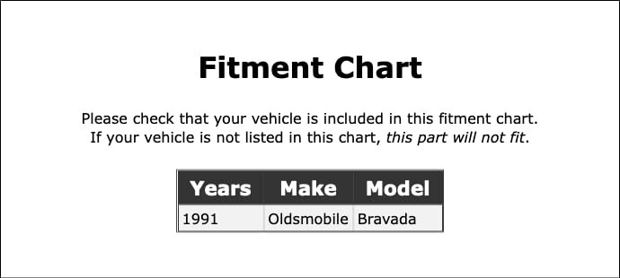 Rear Drum Brake Wheel Cylinder Premium For Oldsmobile Bravada 1991