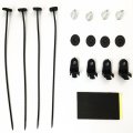 Upgr8 Universal High Performance 12v Slim Electric Cooling Radiator Fan With Mounting Kit 14 Inch Black