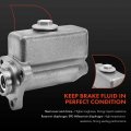 A-premium Brake Master Cylinder With Reservoir And Cap Compatible Ford Mercedes-benz Vehicles F2 1948-1952 F3 P-350 1953-1960