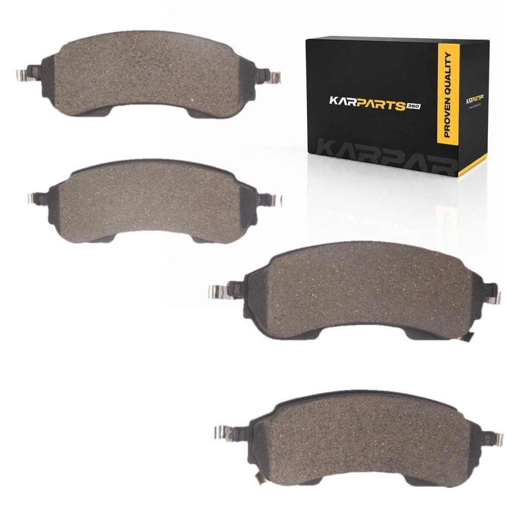 Front Disc Brake Pads For Ford Bronco 2021 2022 2023 2024 2025 Ceramic Mechanical Pad Wear Sensor 2 09 In Inner Height