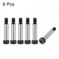 Uxcell Alloy Steel Hexagon Socket Head Shoulder Screws Bolts 1-1 2 Length 3 8 Dia 5 16-18 Thread 6pcs