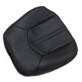 Front Driver Side Top Back Replacement Seat Cover Black Perforated Microfiber Leather For Cadillac Srx 2010-2016