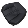 Front Driver Side Top Back Replacement Seat Cover Black Perforated Microfiber Leather For Cadillac Srx 2010-2016