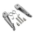 Tcmt Motorcycle Front Driver Rear Passenger Footpegs Footrest Fit For Kawasaki Ninja 400 2018-2024 Z400 19-24 Zx-4rr 2023-2025