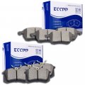 Aintier Automotive Replacement Brake Pads Front Rear Fit For Audi A4 1999 For 2000-2008 Quattro 2002-2006 A6 1998-2004