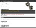 Front Wheel Hub And Bearing Kit 2 Piece Compatible With 2006-2015 Mini Cooper From 4 2006