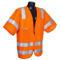 Radians Sv83om2x Class 3 Standard Mesh Safety Vest With Short Sleeves 2x-large Orange 