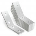 1-5 8a Carbon Steel Strut Channel Bracket 0 24 In Thickness 77 Lb Piece 135a Outside Angle Heavy Duty Post Mounting Connector 