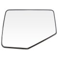 Driver Side Mirror Glass Metallic Finish Non-heated Replacement For 2006-2011d Ranger 2006-2010 For Mercury Mountaineer Chrome 