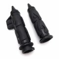 Httmt- Flame Black 1 25mm Spike Non Slip Gel Rubber Hand Grip Throttle Boss Compatible With Most Motorcycle Kawasak Road Star P
