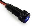 3 Pack Of Plug-n-play Instrument Cluster Led Indicator Light Dash Bulbs Aluminum Pilot Lights Color Acrylic Lens Flush Panel 