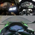 Acouto Motorcycle Speedometer For Kawasaki Ninja 300 6 Gear Lcd Odometer Tachometer Speed Fuel Gauge 15000rpm 0-199km H