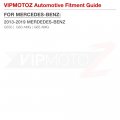 Vipmotoz Bright White Smd Full Led License Plate Tag Lights Compatible With 2013-2021 Mercedes-benz W463 G Glass G500 G550 G55