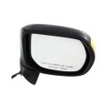 Door Mirror For Honda Civic 2006 2011 Hybrid Passenger Side Power Glass Manual Folding Non Heated Paintable Replacement