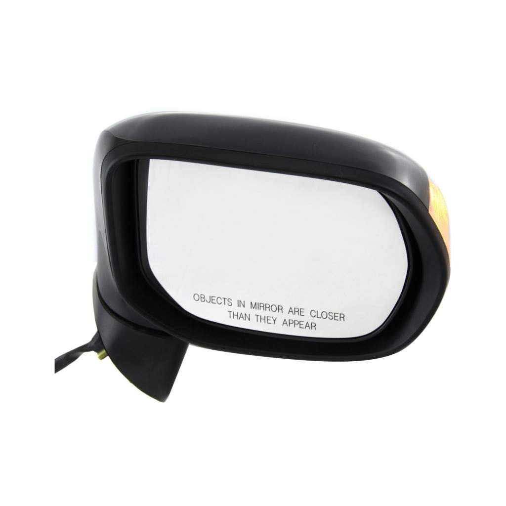 Door Mirror For Honda Civic 2006 2011 Hybrid Passenger Side Power Glass Manual Folding Non Heated Paintable Replacement