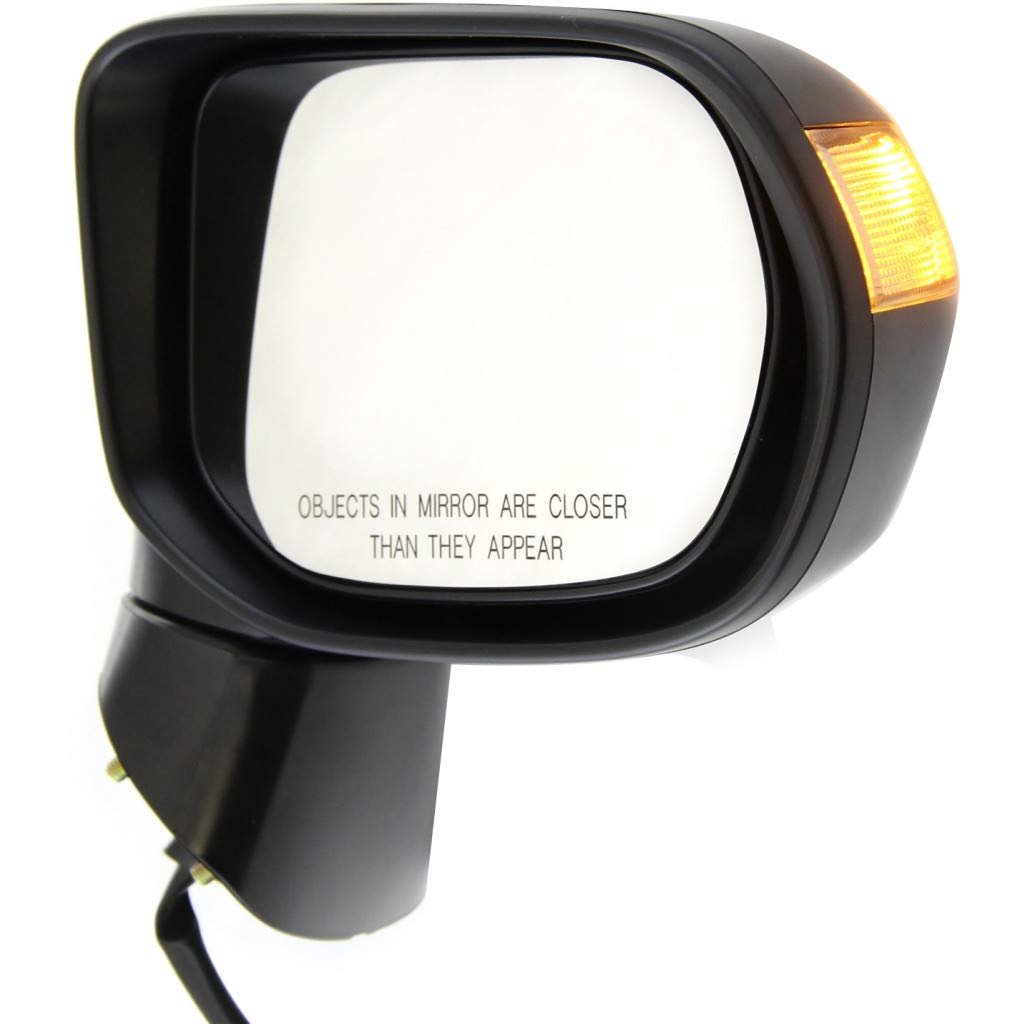 Door Mirror For Honda Civic 2006 2011 Hybrid Passenger Side Power Glass Manual Folding Non Heated Paintable Replacement