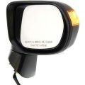 Door Mirror For Honda Civic 2006 2011 Hybrid Passenger Side Power Glass Manual Folding Non Heated Paintable Replacement