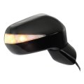 Door Mirror For Honda Civic 2006 2011 Hybrid Passenger Side Power Glass Manual Folding Non Heated Paintable Replacement 