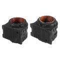 X Autohaux 1 Pair Lr048451 Lr035449 Front Rear Stabilizer Sway Bar Bushing For Land Rover Range Sport 2014-2016