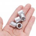 Uxcell 5pcs Aluminum Spacer 3 8 Bore X 1 2 Od Length Screw Standoff Bushing Plain Finish Round Metal For Id Screws Bolts And