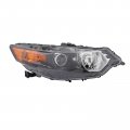2009-2014 Acura Tsx Cu2 Base V6 Special Edition 4-door Sedan Hatchback Xenon Headlight Passenger Side Headlamp Clear Lens 