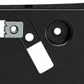 Front License Plate Bracket For Lexus Es350 2010 2011 2012 Replacement Lx1068109 And 5211433250 Black Plastic Standard Style