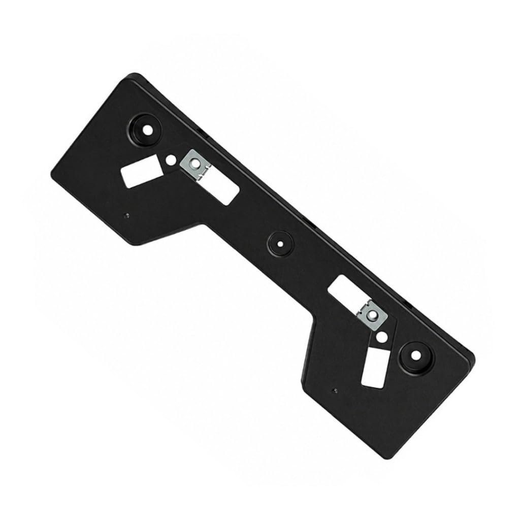 Front License Plate Bracket For Lexus Es350 2010 2011 2012 Replacement Lx1068109 And 5211433250 Black Plastic Standard Style