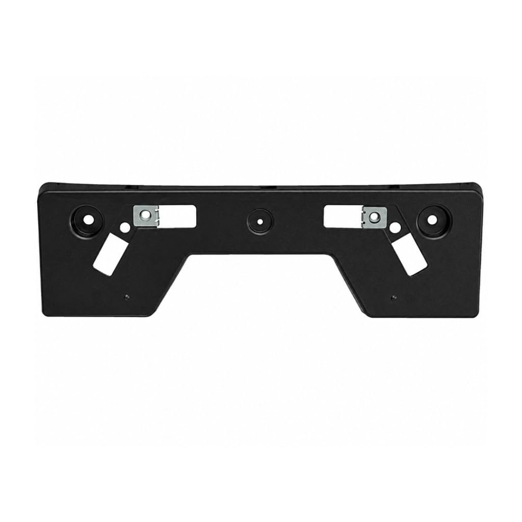 Front License Plate Bracket For Lexus Es350 2010 2011 2012 Replacement Lx1068109 And 5211433250 Black Plastic Standard Style