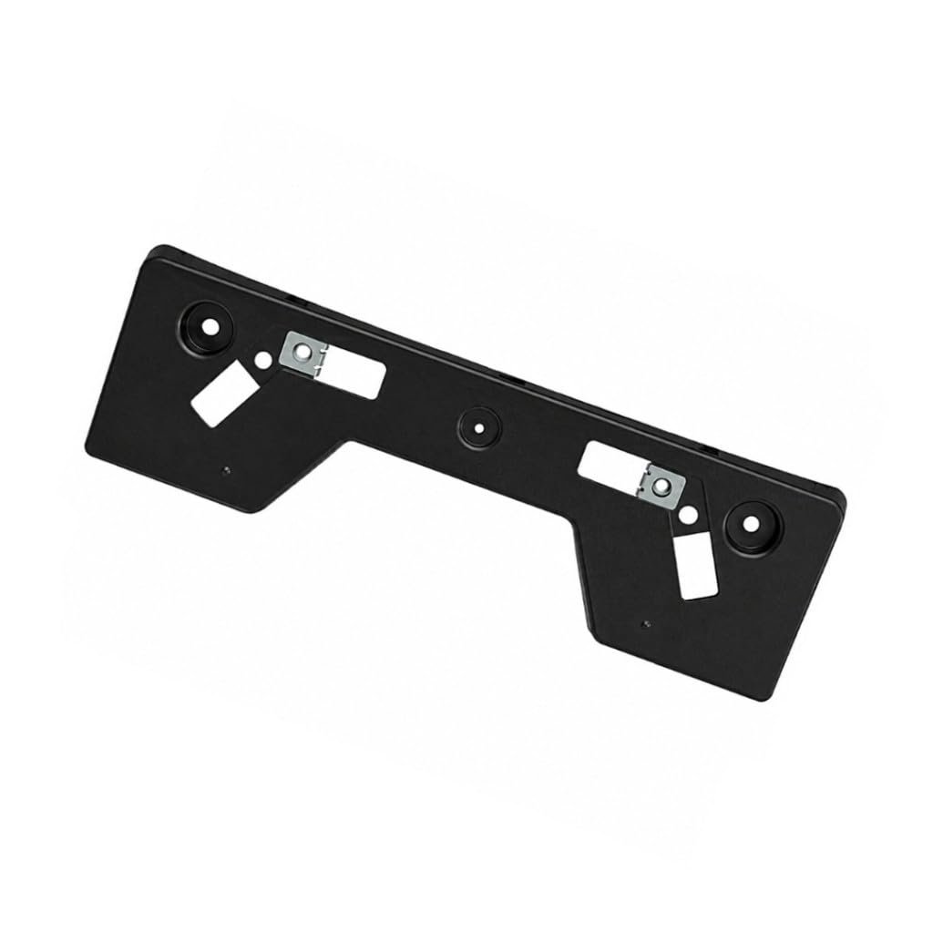 Front License Plate Bracket For Lexus Es350 2010 2011 2012 Replacement Lx1068109 And 5211433250 Black Plastic Standard Style