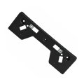 Front License Plate Bracket For Lexus Es350 2010 2011 2012 Replacement Lx1068109 And 5211433250 Black Plastic Standard Style