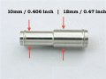 Autobahn88 Reducer Aluminum Alloy Vacuum Hose Joiner Od 10 12mm