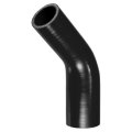 1 Pcs 38-45mm 50 -1 77 Id 102mm 4 02 Length 45 Degrees Black Car Silicone Hose Coolant Universal 