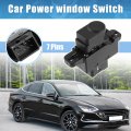 X Autohaux 93581-1r000 Car Power Window Control Switch Left Right Side For Hyundai Accent 2012 Black
